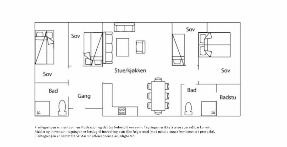 In The Middle Of Trysil Fjellet - Welcome Center - Apartment With 4 Bedrooms And Sauna - By Bike Arena And Ski Lift Bagian luar foto